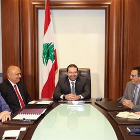 الحريري استقبل دوقة لوكسمبورغ  الحريري استقبل دوقة لوكسمبورغ