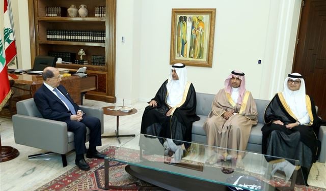العلولا في بعبدا.. وعون ينوّه بوقوف المملكة الى جانب لبنان
