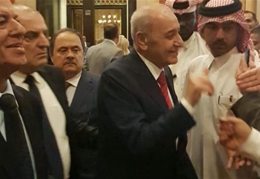 بالحرف الواحد... هذا ما قاله امير قطر للرئيس بري!