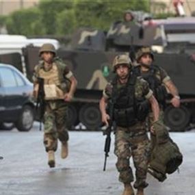 الجيش: توقيف 57  نازحاً في بر الياس