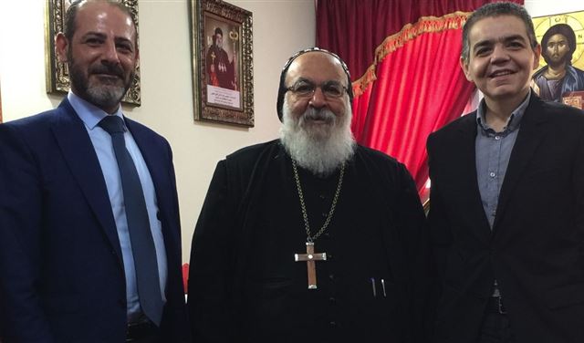  خيرالله  يزور المطران صليبا: لتحقيق الانماء