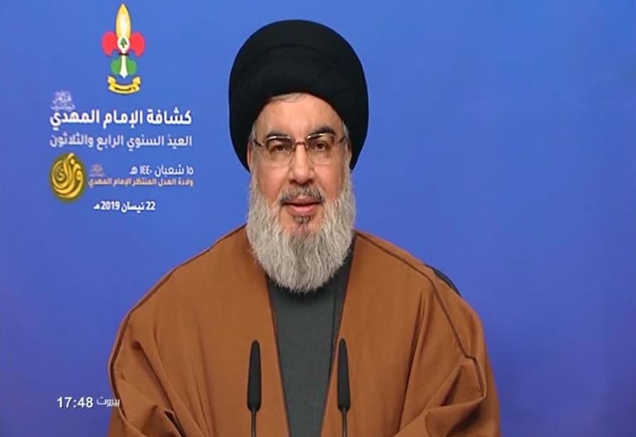 كلمة لنصرالله الخميس 