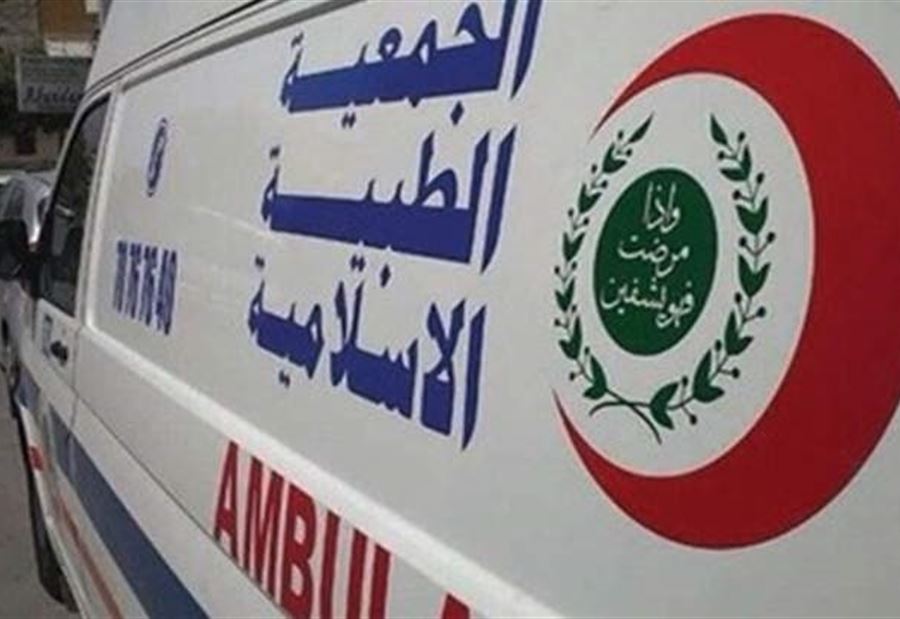 جريح بحادث سير في باب الرمل - طرابلس 