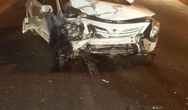 بالصور.. جريحان جراء حادث سير في ميروبا