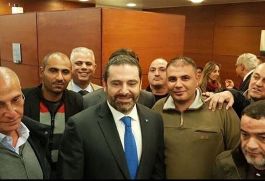 الحريري يزور مستشفى كليمنصو للاطمئنان على نجل المرعبي