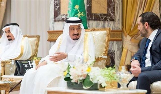 الحريري من روسيا إلى السعودية لتهنئة الملك سلمان