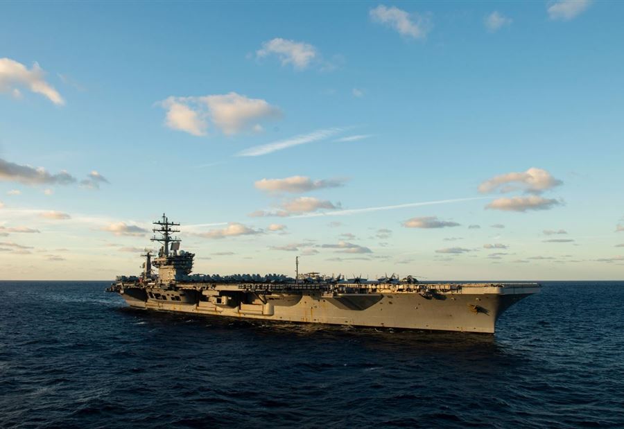 بعد "جيرالد فورد"... "آيزنهاور" تدخل البحر المتوسط!