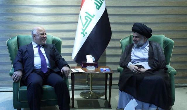 العبادي: توافُق جزئي مع الصدر حول تشكيل الحكومة