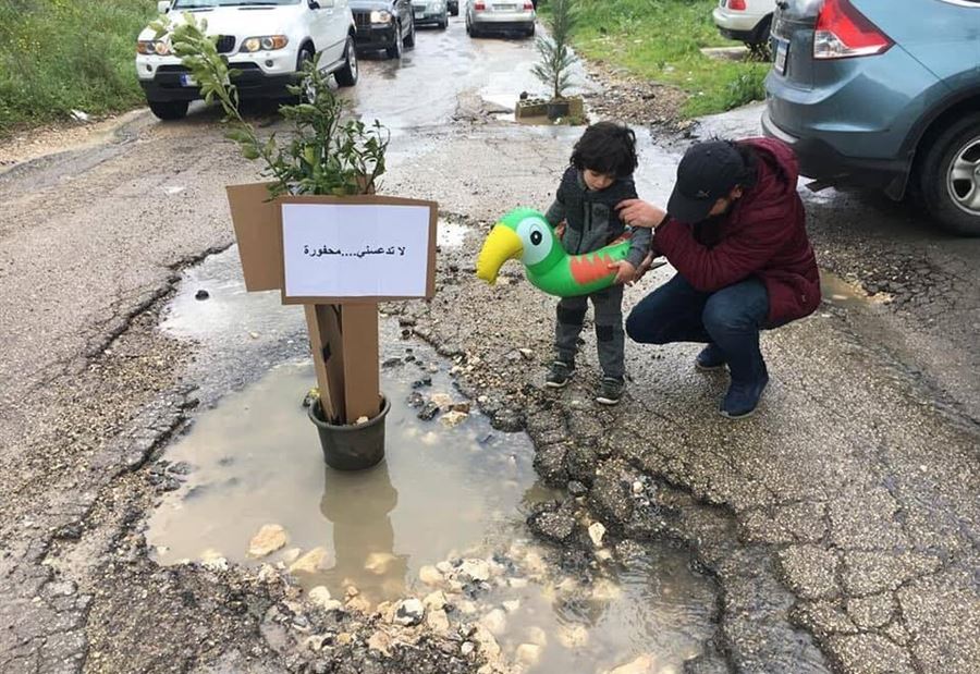 بالصور: صيد سمك وسباحة وبرونزاج في جور طريق حبوش - عربصاليم