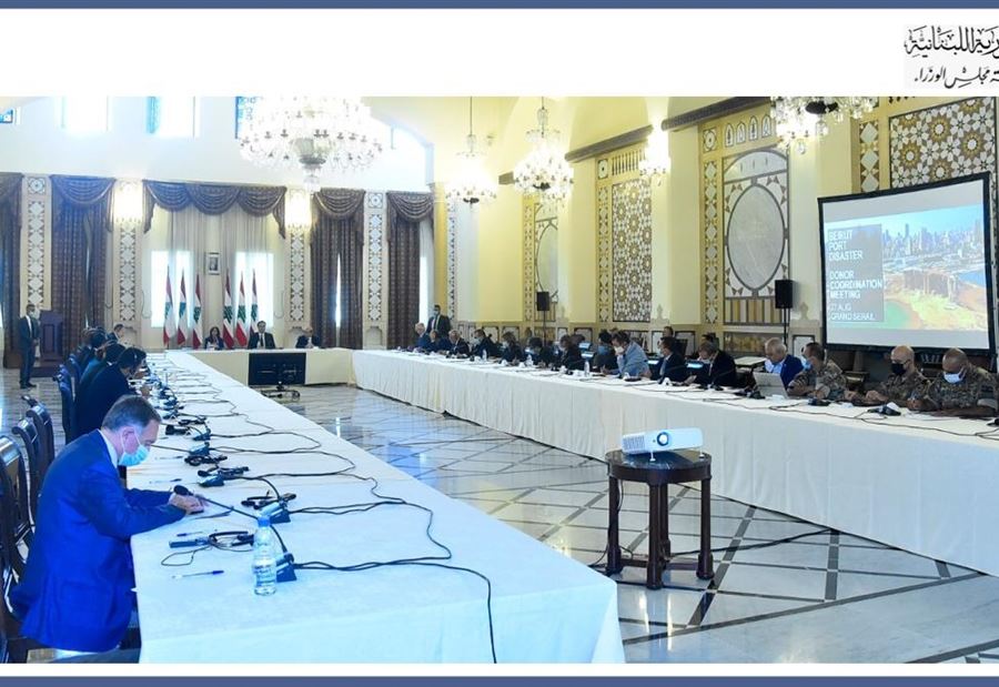 دياب يطلق منصّة التنسيق الخاصة بالجهات المانحة