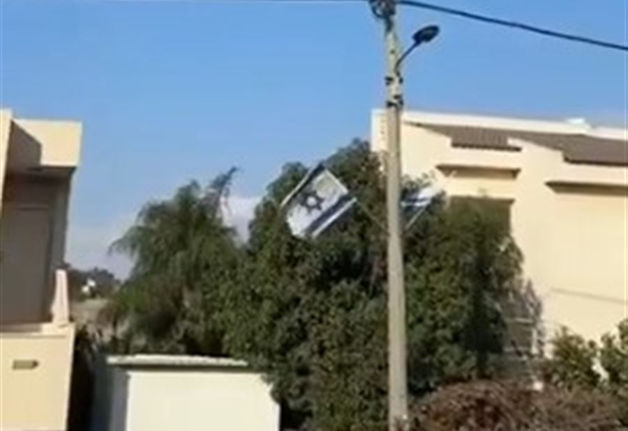 جرّاء استهدافات من لبنان... تضرر مبنى في المطلة (فيديو)