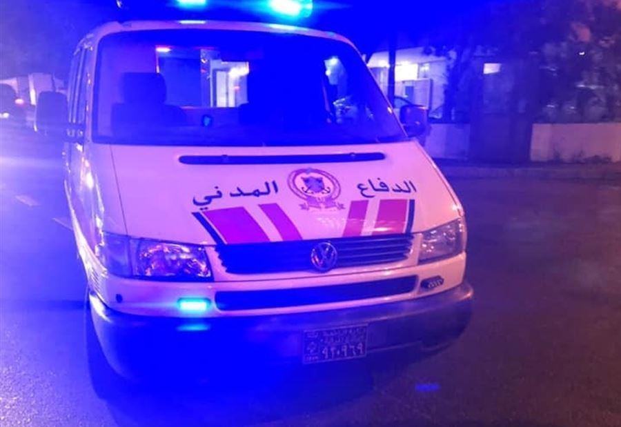 جريح اثر حادث سير في حارة حريك