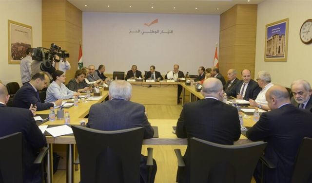الوطني الحر:التمديد مرفوض بكل المعايير الوطني الحر:التمديد مرفوض بكل المعايير
