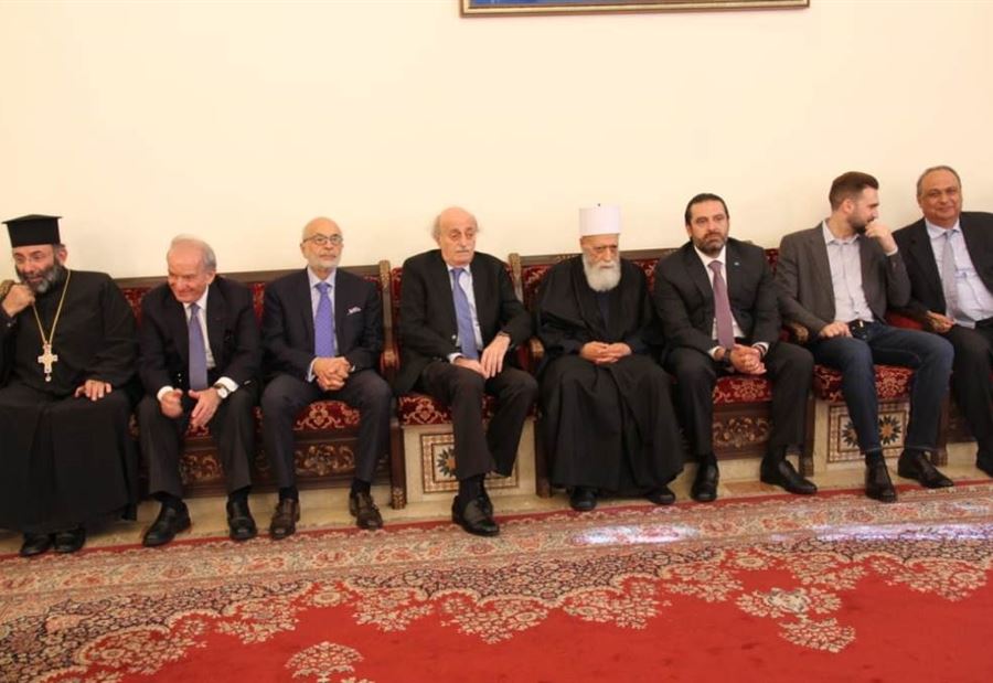 سياسيون زاروا دار الموحدين الدروز معزين بزين الدين