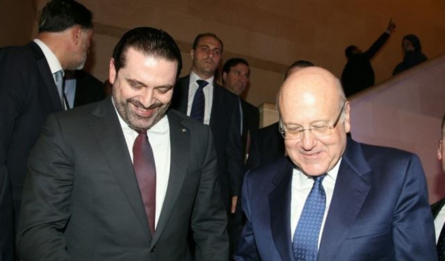 كلمة سرّ بين ميقاتي والحريري  كلمة سرّ بين ميقاتي والحريري