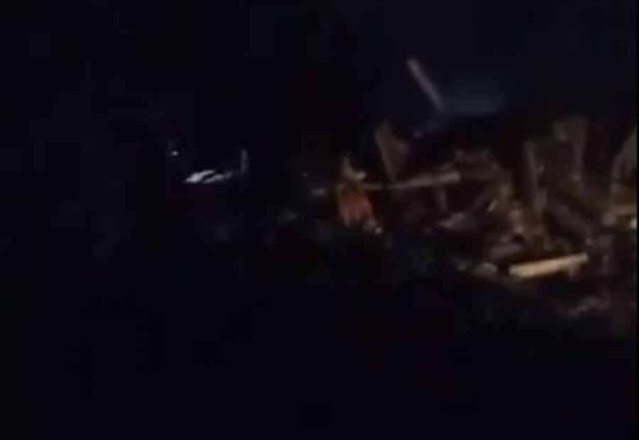 سقوط شهداء في غارة اسرائيلية على بليدا ليلاً (فيديو)