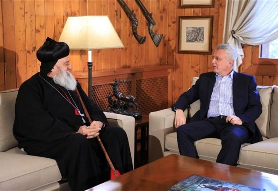 التطورات في لبنان بين فرنجية وبطريرك السريان الارثوذوكس