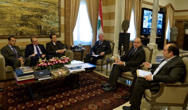 المشنوق التقى وفدا من نقابة اصحاب المستشفيات الخاصة