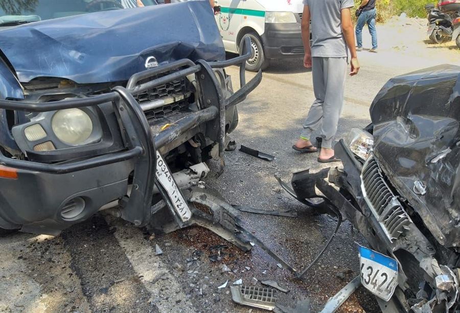 بالصورة: شاب ضحية حادث مروع على طريق قانا
