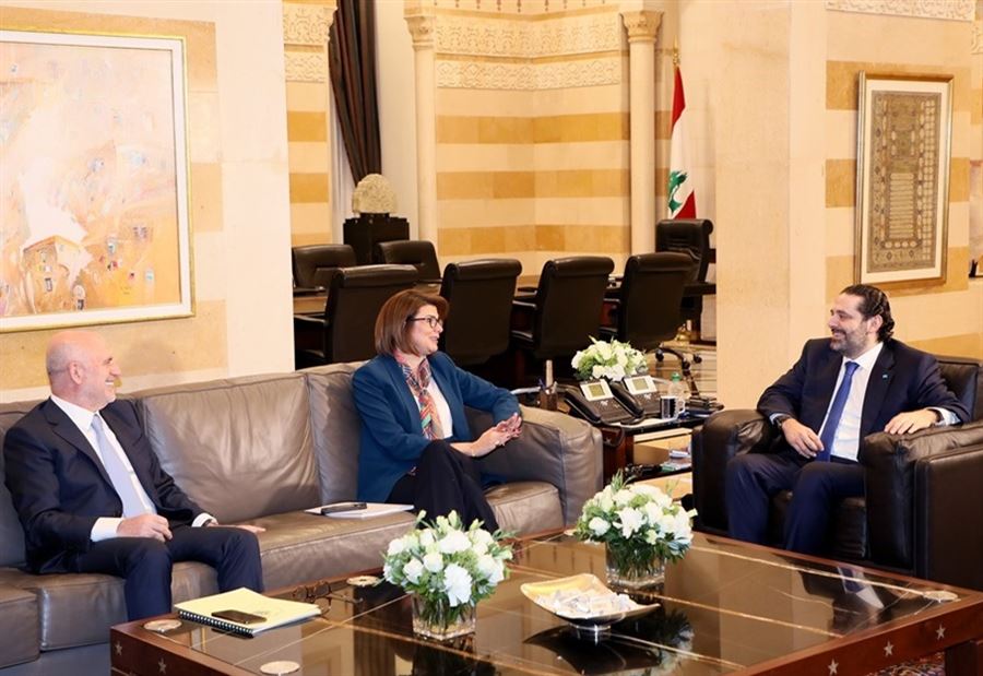 الحريري عرض مع الحسن وفنيانوس الملفات المشتركة