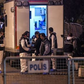 دخول فريق التفتيش التركي إلى منزل القنصل السعودي بإسطنبول