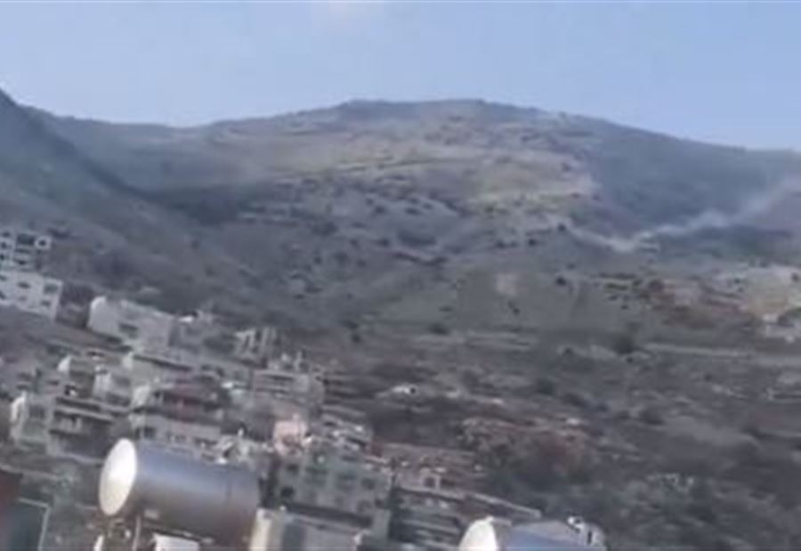 بالفيديو: سقوط صواريخ أطلقت من لبنان باتجاه الجولان