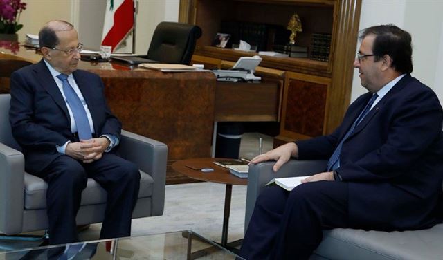 فوشيه للرئيس عون: زيارة ماكرون للبنان قائمة