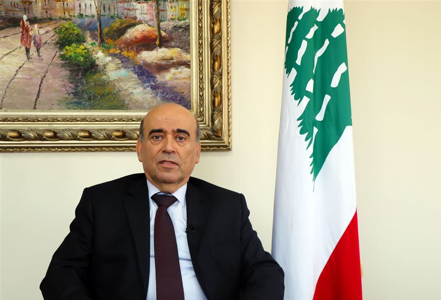 لقاء عاجل بين وهبة والسفيرة السويسرية