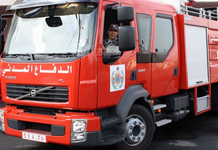 إخمادُ حريق في عكار
