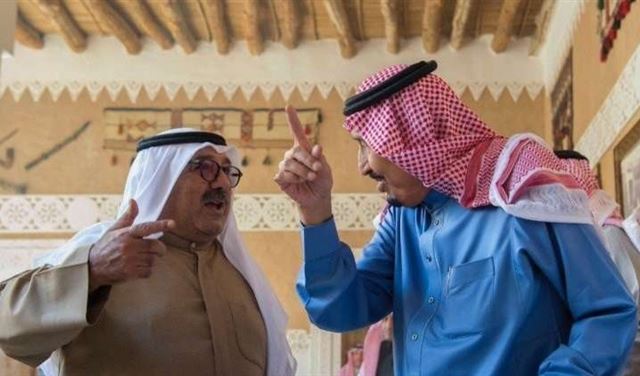 وزير الدفاع الكويتي يجتمع بالملك سلمان