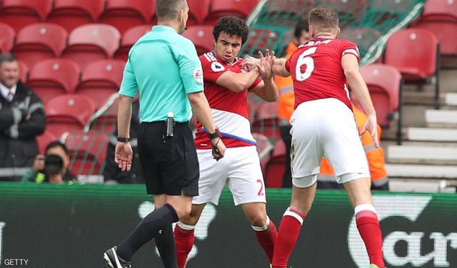 اتهام "غريب" لميدلسبره بعد مباراة مانشستر سيتي