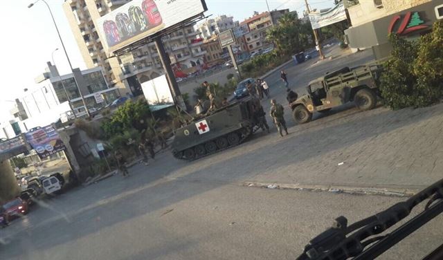 بالصور.. إقتحام وتشبيح في "رمال" خلدة