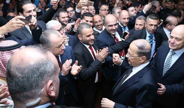 عون مرتاح لمحادثات السعودية وقطر عون مرتاح لمحادثات السعودية وقطر