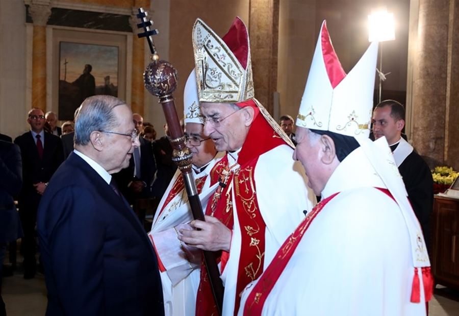 الراعي للرئيس عون: ليعضدكم الله في قتل تنين أصنام الفساد الراعي للرئيس عون: ليعضدكم الله في قتل تنين أصنام الفساد