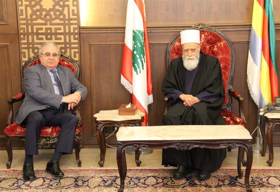 ماريو عون زار حسن... لتامين الغطاء الروحي لزراعة القنب