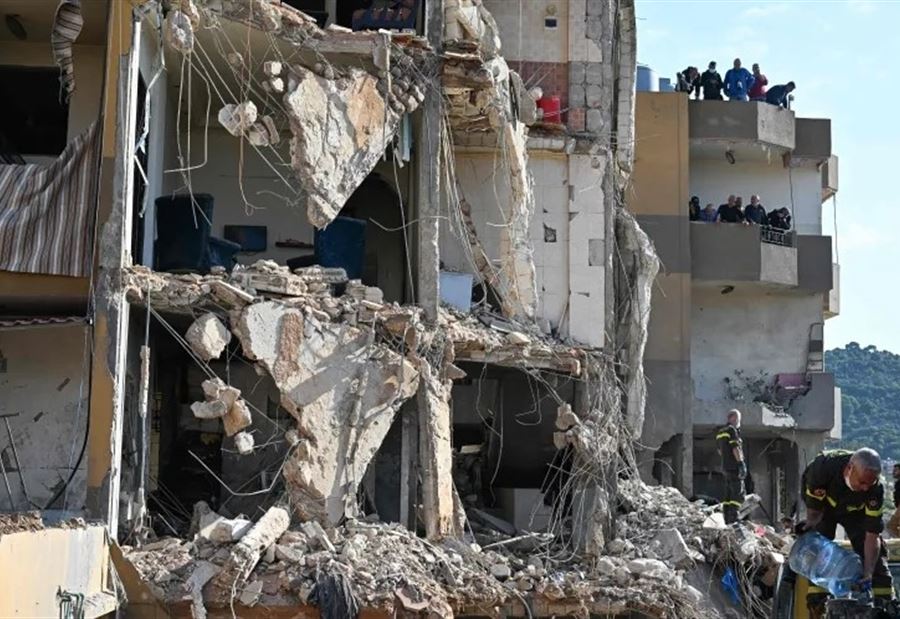 اسرائيل تُدمّر مبنى من 7 طبقات في النبطية!