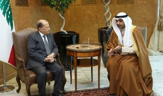 عون تلقى دعوة لزيارة الكويت عون تلقى دعوة لزيارة الكويت