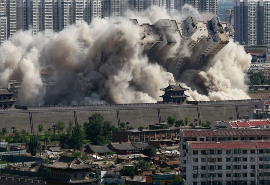 قتيلان في انهيار مبنى من 6 طوابق بالعاصمة الهندية