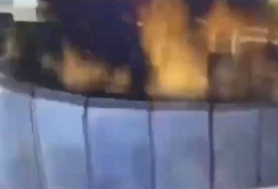 بالفيديو: لحظة قصف معبر رفح الحدودي