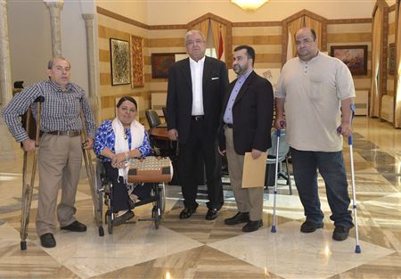 اللقيس: نعمل لتجهيز مراكز اقتراع خاصة لذوي الاحتياجات 