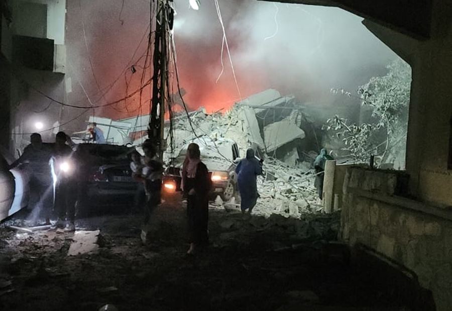 شهيدان و18 جريحًا في حصيلة أولية للغارة الإسرائيلية على الجية شهيدان و18 جريحًا في حصيلة أولية للغارة الإسرائيلية على الجية