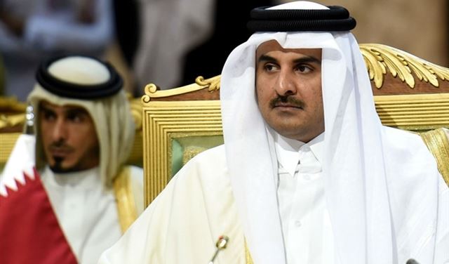 رسالة خطية من أمير قطر للبشير