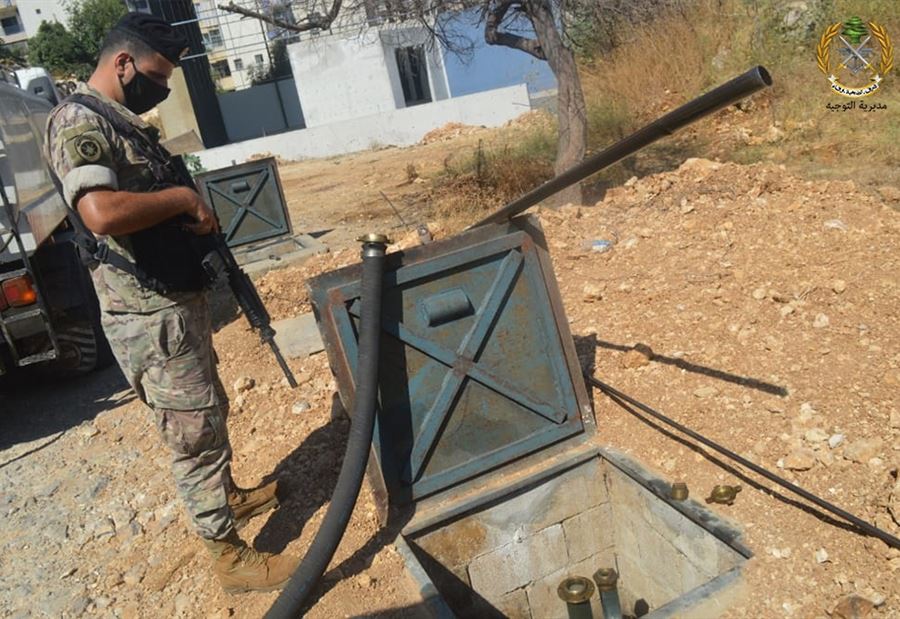 مداهمة 48000 ليتر من البنزين في زوق مصبح (صور)