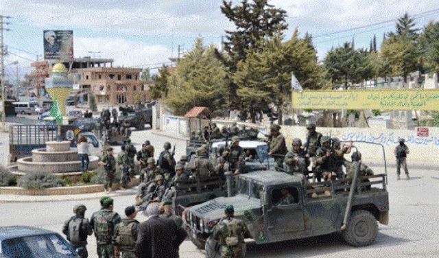 توقيف 14 سوريا و14 دراجة نارية في بريتال توقيف 14 سوريا و14 دراجة نارية في بريتال