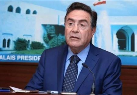 تويني هنأ بإحراز بعثة لبنان ميدالية ذهبية بالرماية 