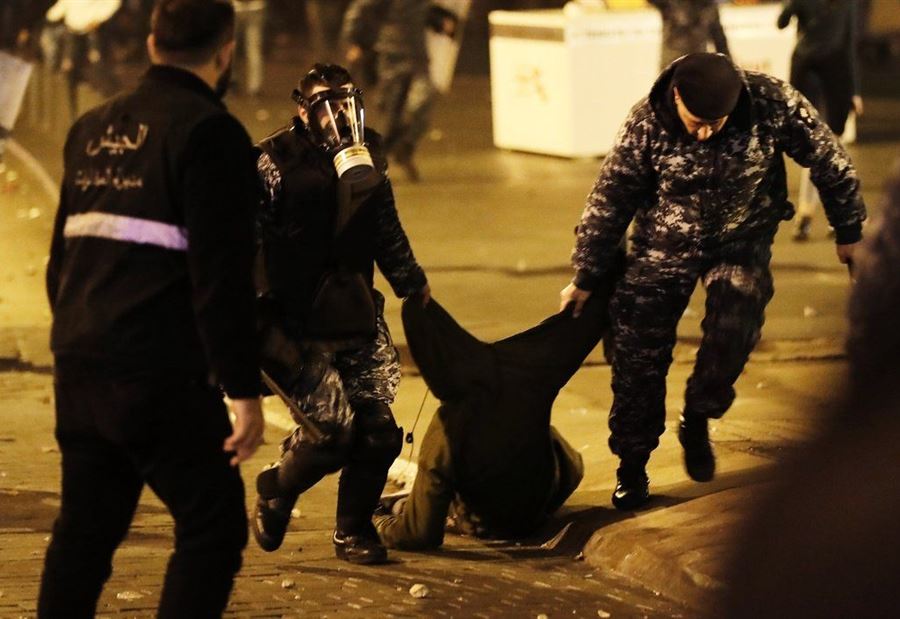 بيان من "شرطة المجلس" بشأن "واقعة تعذيب وطعن المتظاهرين"