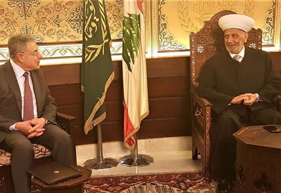 السنيورة من دار الفتوى: كلام الراعي مناسبة لإطلاق حوار وطني