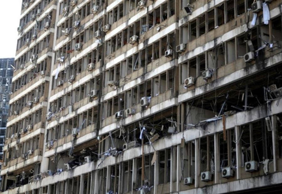 بعد إنفجار المرفأ... ما مصير مبنى كهرباء لبنان؟