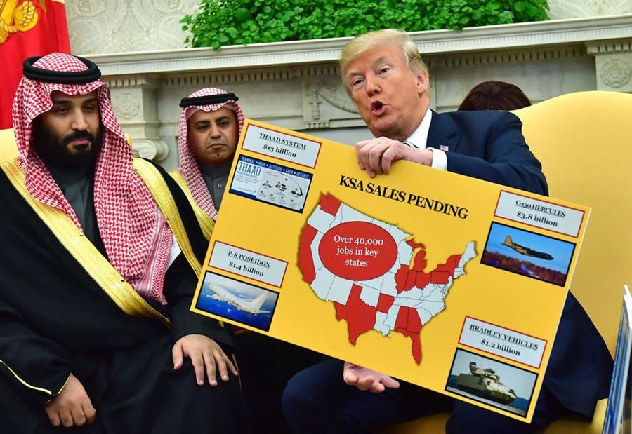 أميركا تُكثِّف بيع السلاح للسعودية