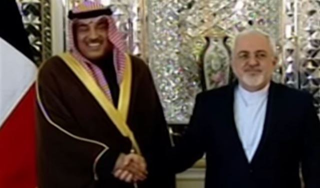وزير الخارجية الكويتي في طهران حاملا رسالة لروحاني
